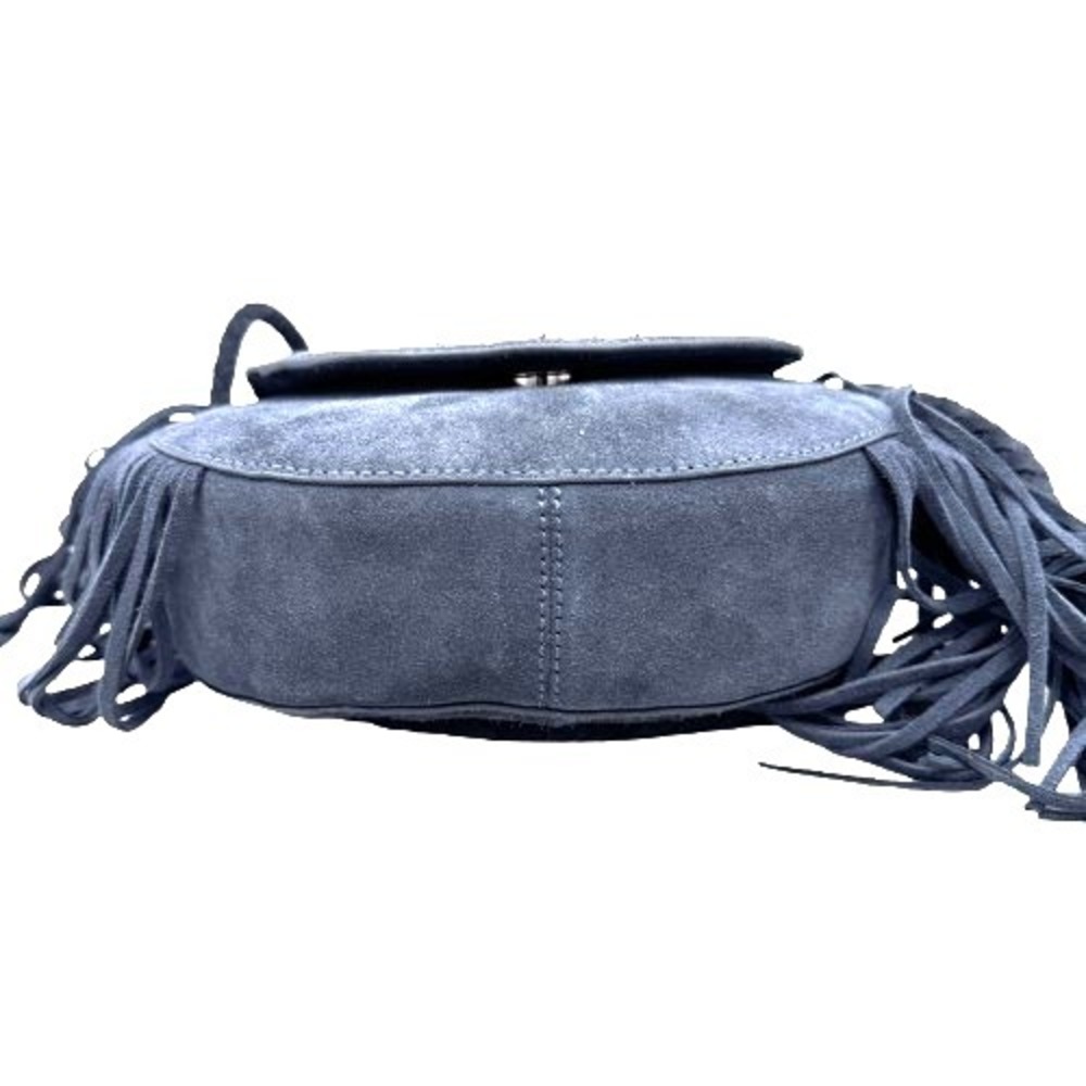Shyanne Women's Belle Embroidered Fringe Suede Crossbody Bag Western Boho Hippie - Picture 11 of 12